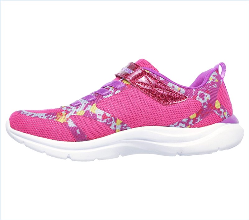  Girls Trainer Lite - Bright Racer Neon Pink/Purple