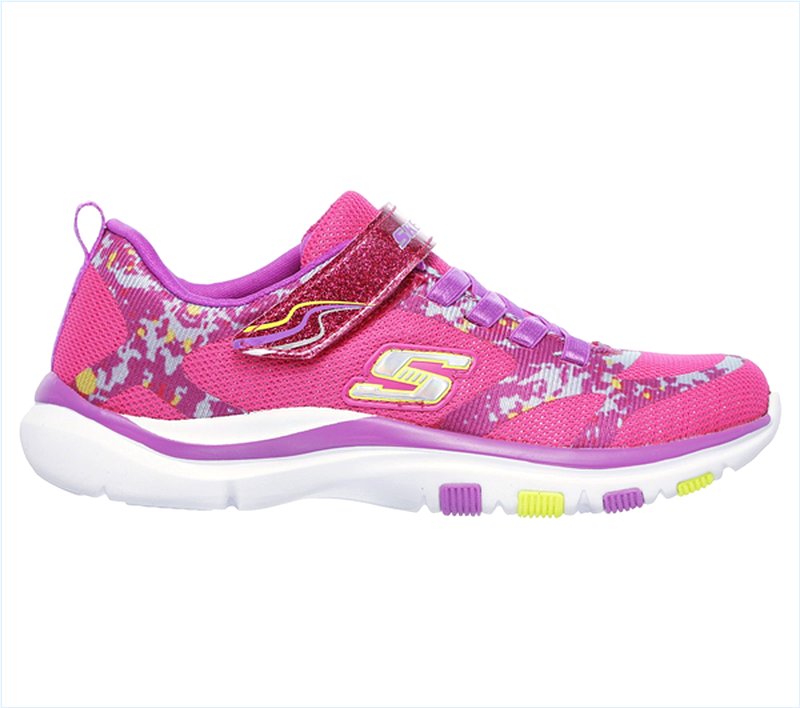  Girls Trainer Lite - Bright Racer Neon Pink/Purple