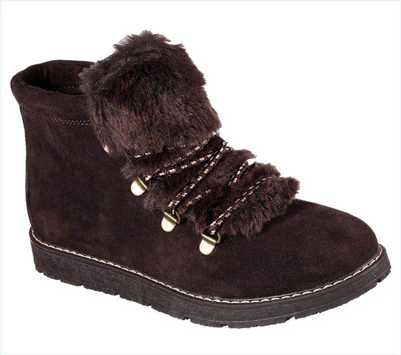  Women Bobs Alpine - Fur-Eva Chocolate