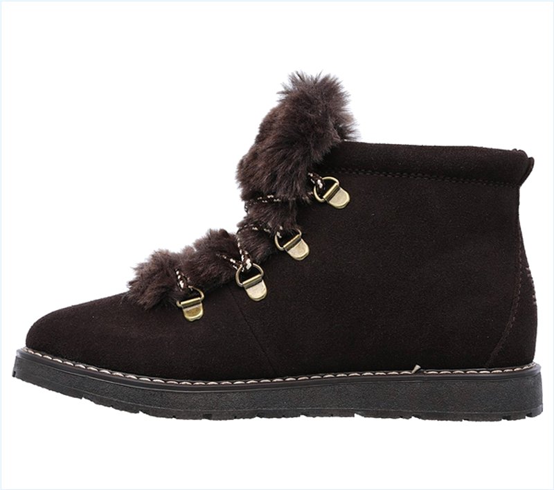  Women Bobs Alpine - Fur-Eva Chocolate