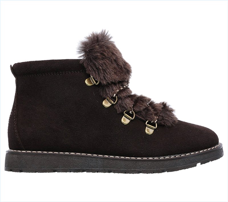  Women Bobs Alpine - Fur-Eva Chocolate