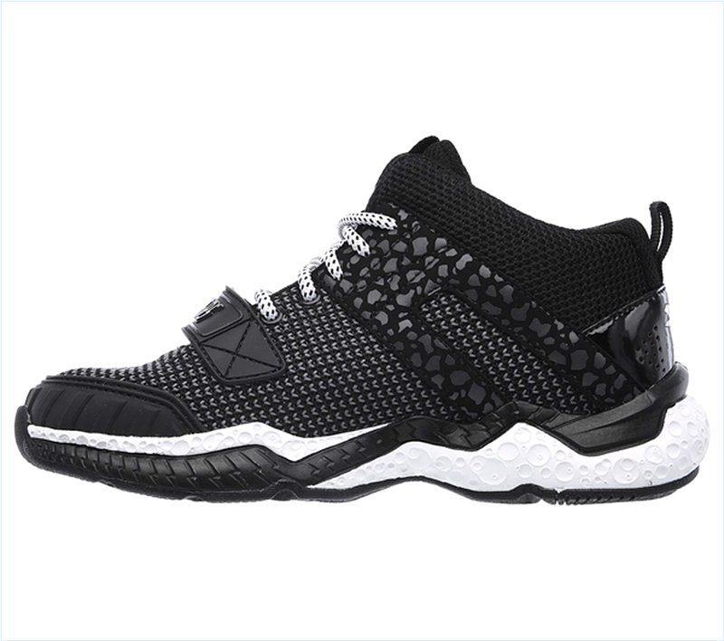  Boys Skech-X: Cosmic Foam II - Overrun Black/White