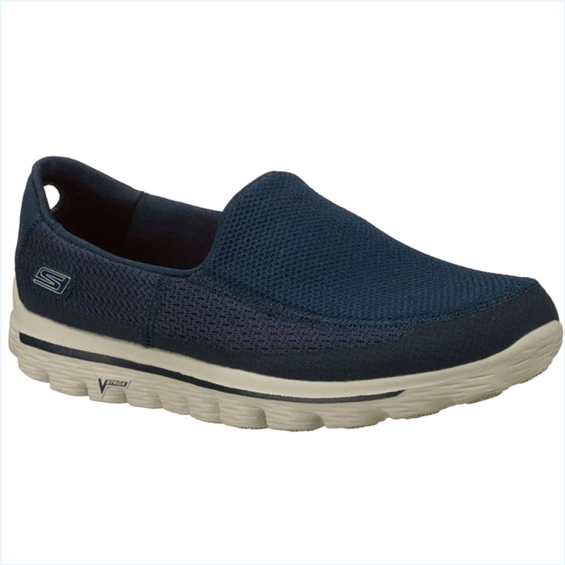  Men Extra Wide Fit (4E) Shoes - Navy/Gray