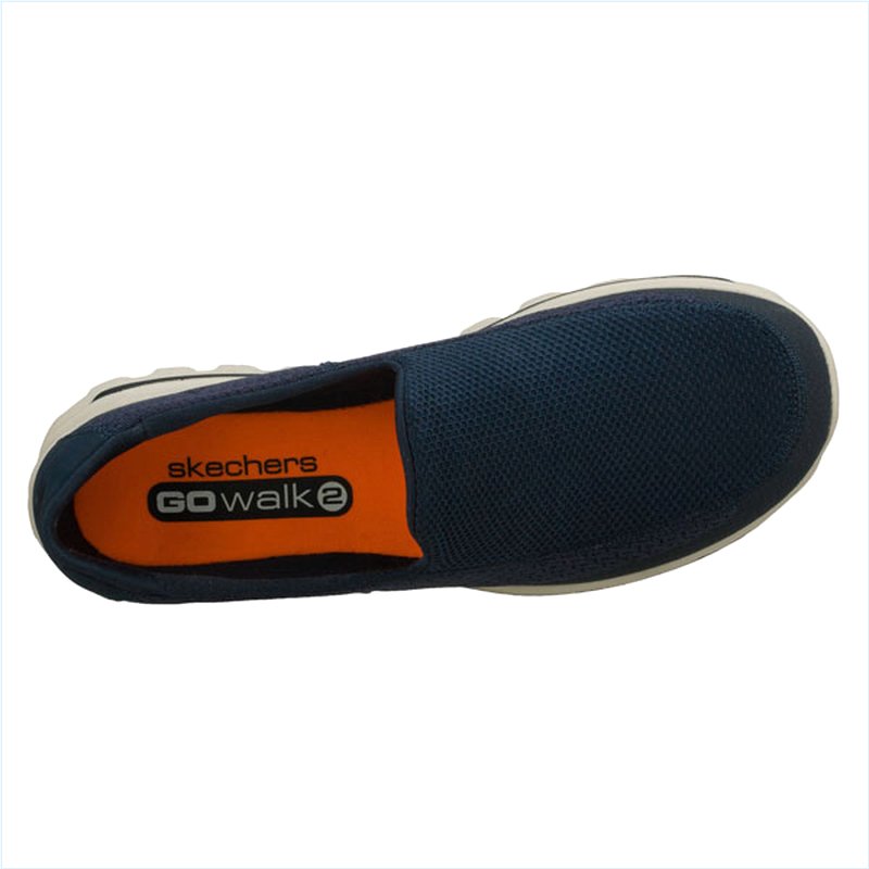  Men Extra Wide Fit (4E) Shoes - Navy/Gray