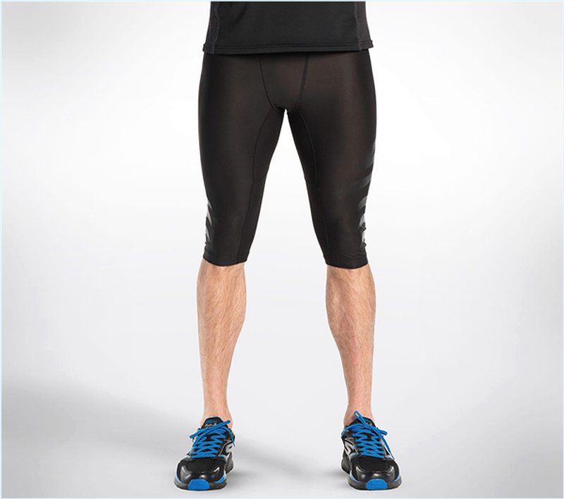  Men GOfit Compression Kicker Legging Black