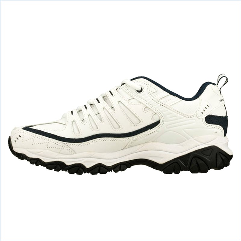  Men Wide Fit (2E) Shoes - Reprint White/Navy