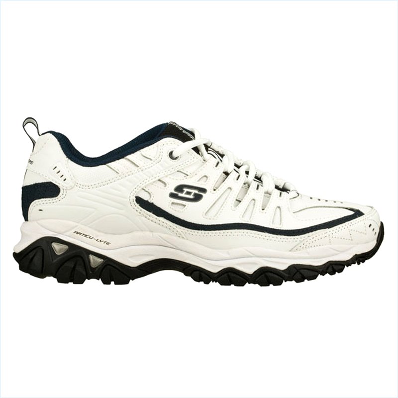  Men Wide Fit (2E) Shoes - Reprint White/Navy