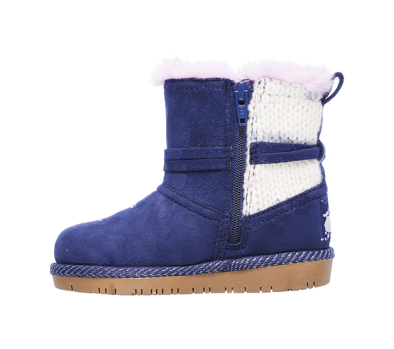  Girls Twinkle Toes: Glamslam - Cozy Daze Navy/Pink