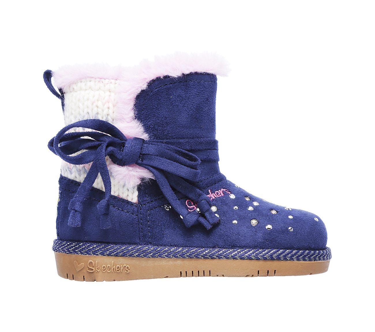  Girls Twinkle Toes: Glamslam - Cozy Daze Navy/Pink