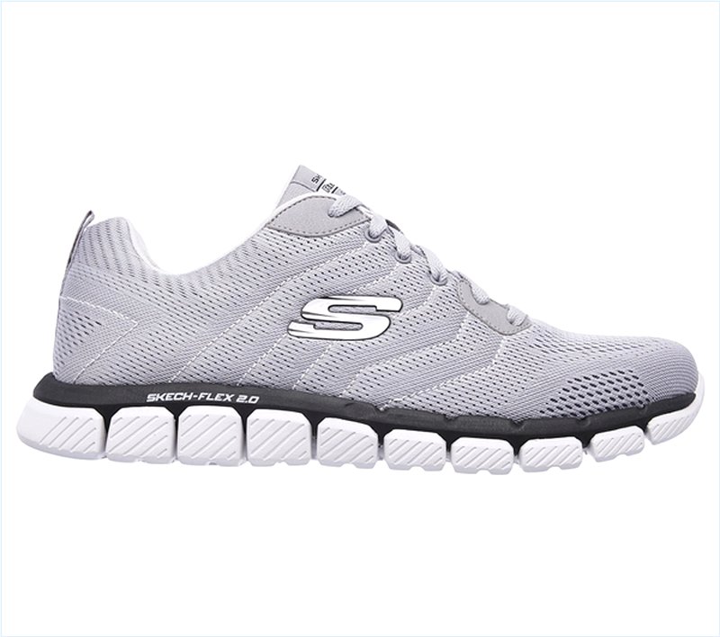  Men Skech-Flex 2.0 - Milwee Light Gray/Black