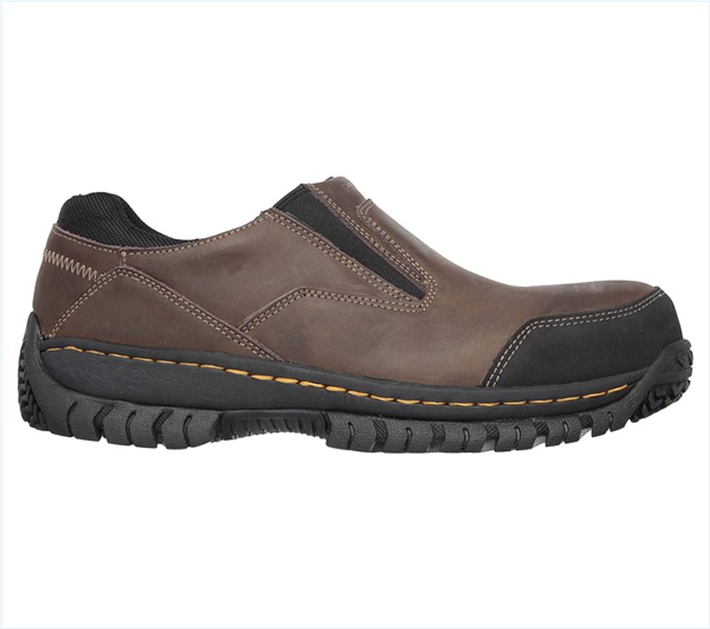  Men Work: Relaxed Fit Hartan Dark Brown