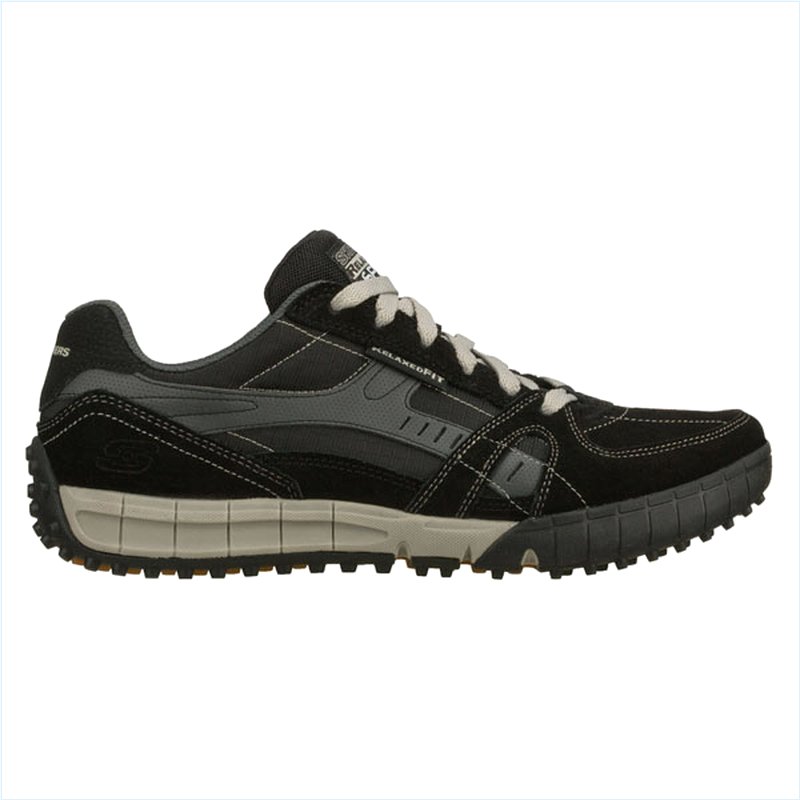  Men Extra Wide Fit (4E) Shoes - Floater Black/Gray