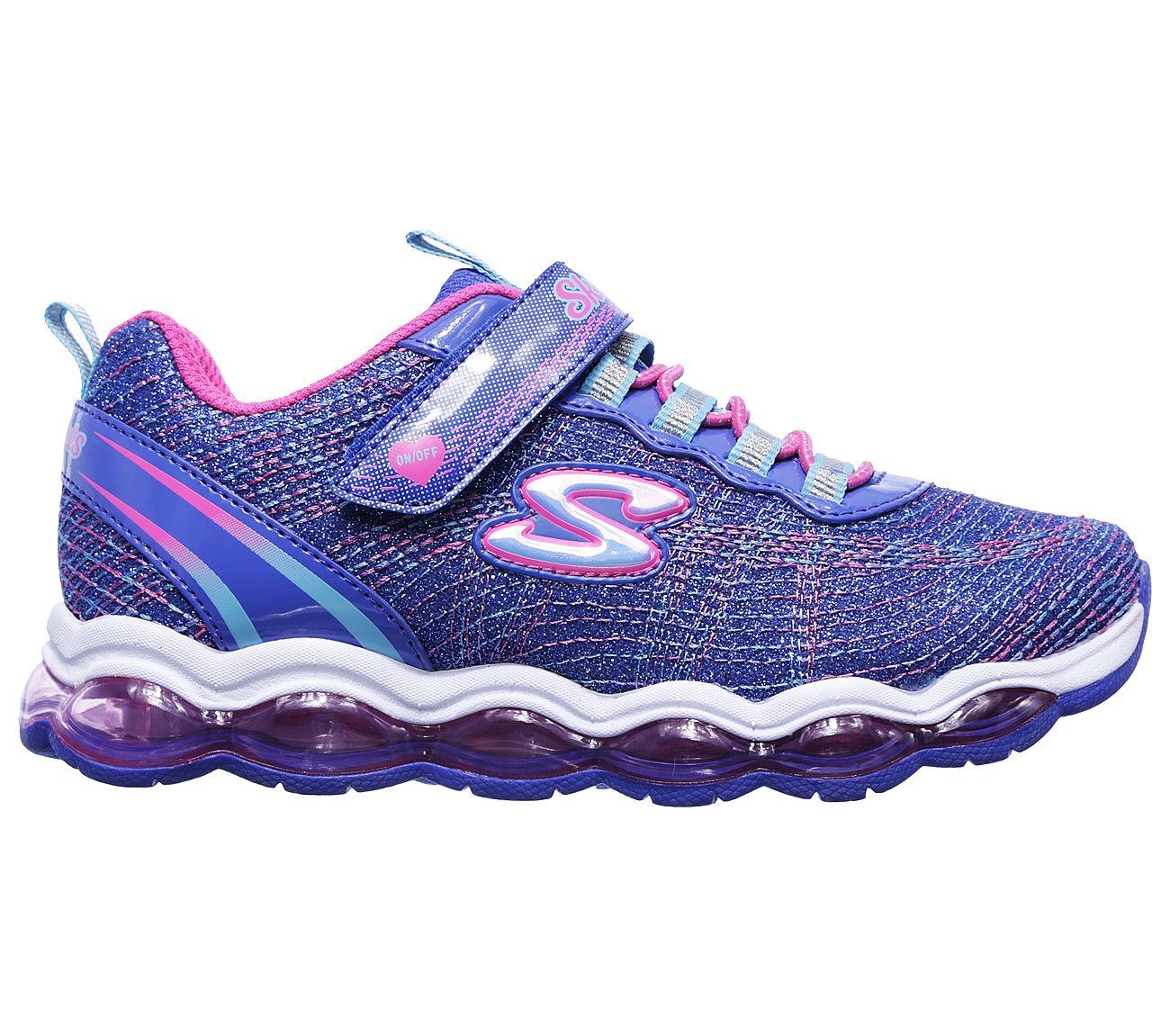  Girls S Lights: Glimmer Lites Blue/Neon Pink