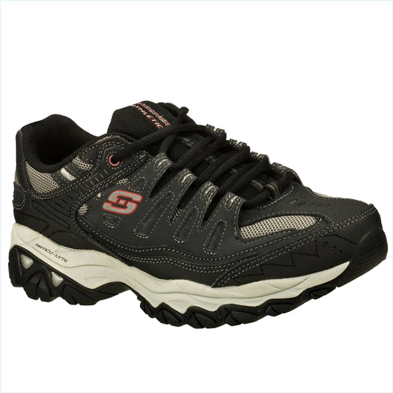  Men Wide Fit (2E) Shoes - Charcoal/Black