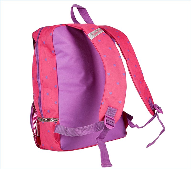  Girls Twinkle Toes: All My Heart Nap Backpack Pink