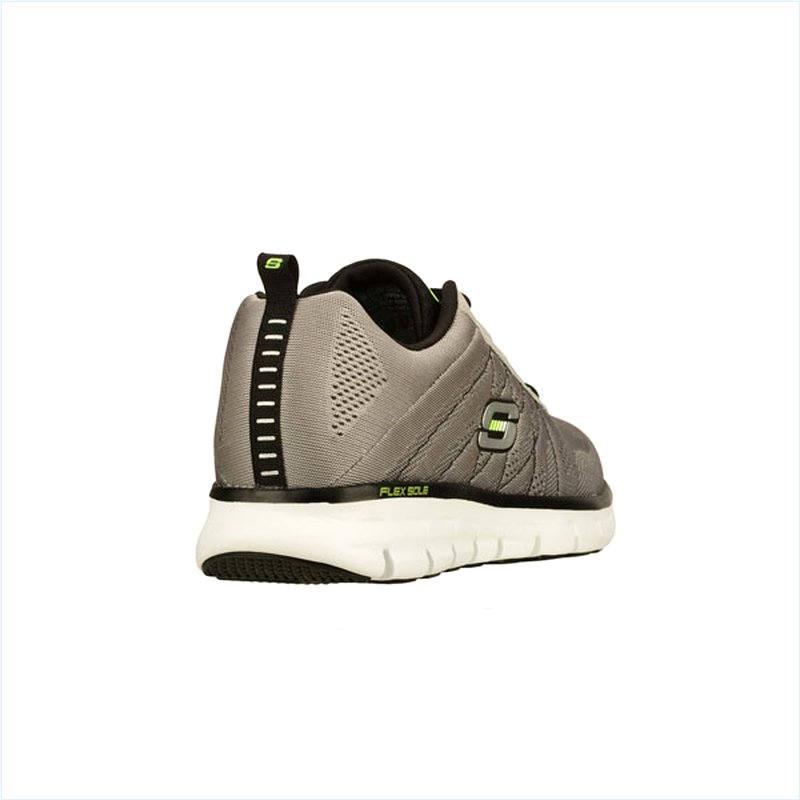  Men Extra Wide Fit (4E) Shoes - Power Switch Light Gray/Black