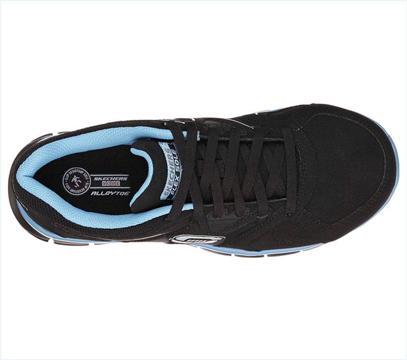  Women Work: Synergy - Sandlot Alloy Toe Black/Blue