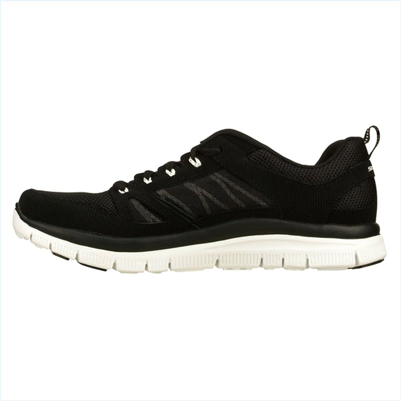  Men Wide Fit (2E) Shoes - Black/White