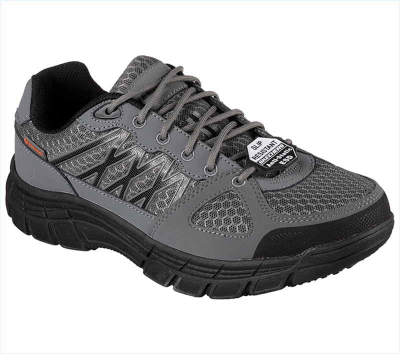  Men Work: Relaxed Fit Conroe - Dierks ESD Gray/Black