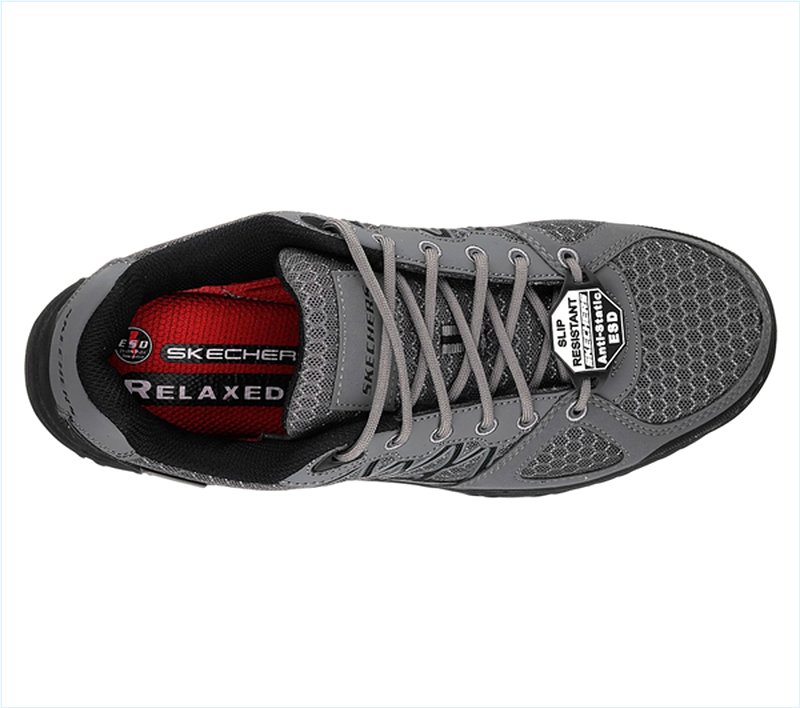  Men Work: Relaxed Fit Conroe - Dierks ESD Gray/Black