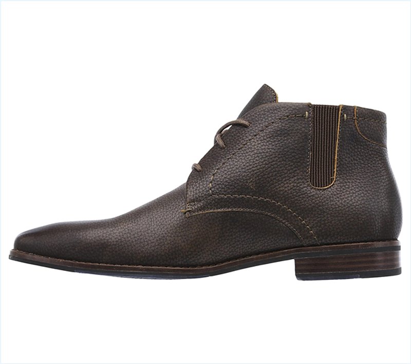  Men Boots: Ellis Dark Brown