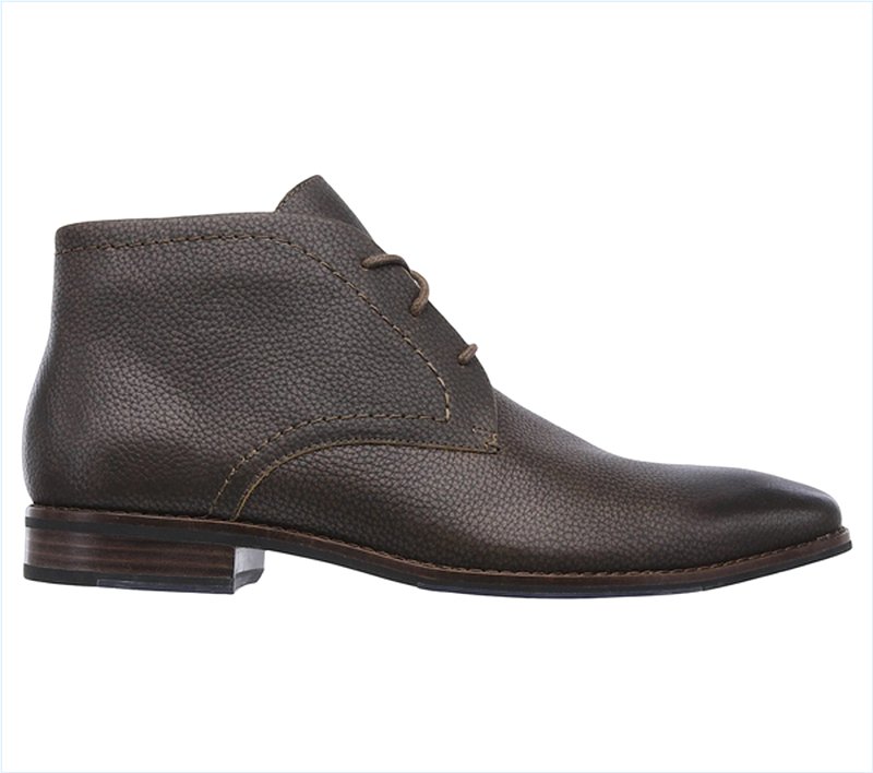  Men Boots: Ellis Dark Brown