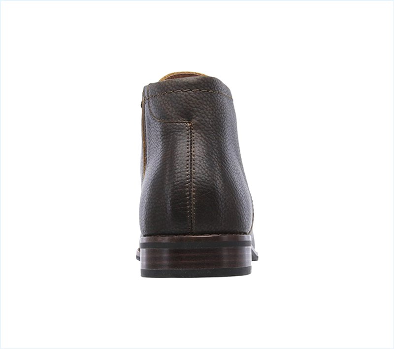  Men Boots: Ellis Dark Brown