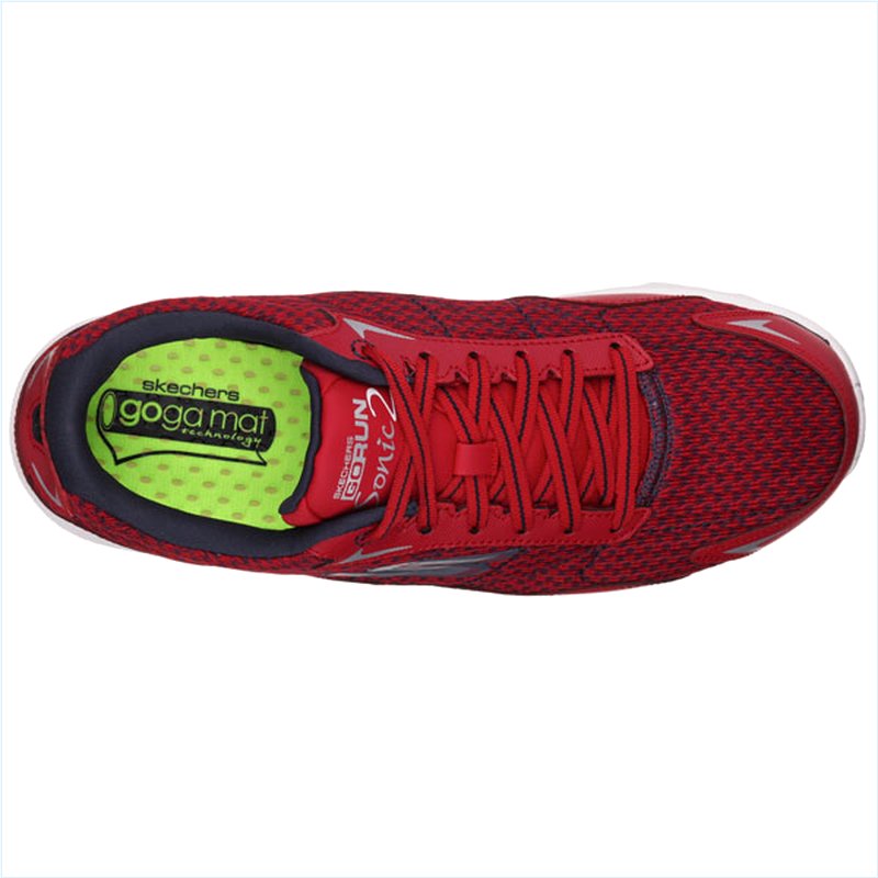  Men Extra Wide Fit (4E) Shoes - Sonic Red/Navy