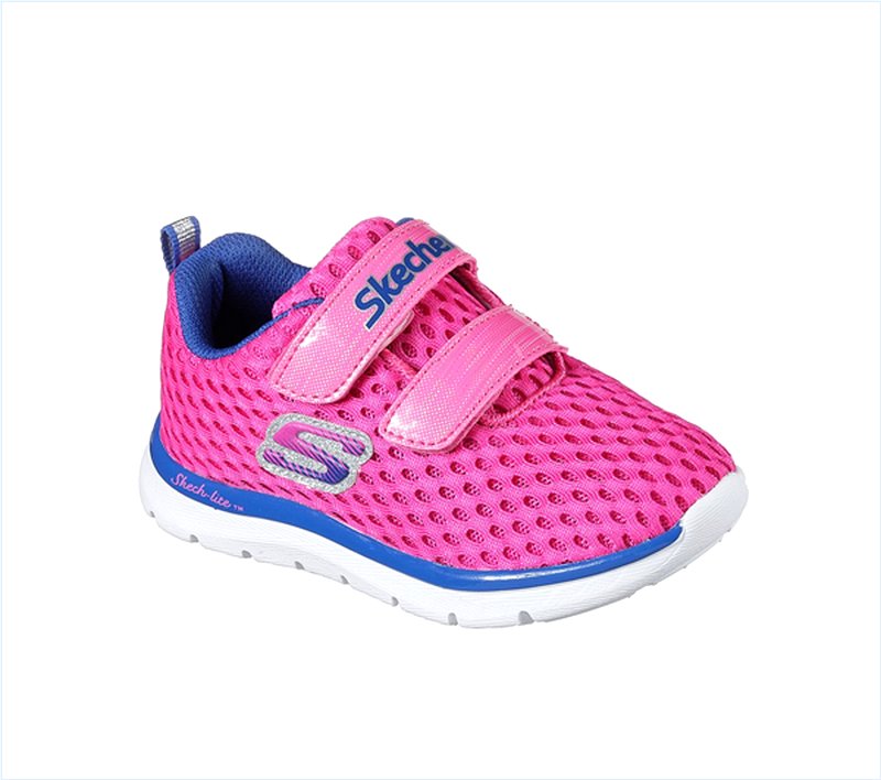  Girls Skech-Lite - Meshy Magic Pink