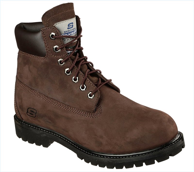  Men Boots: Duson - Steno Chocolate