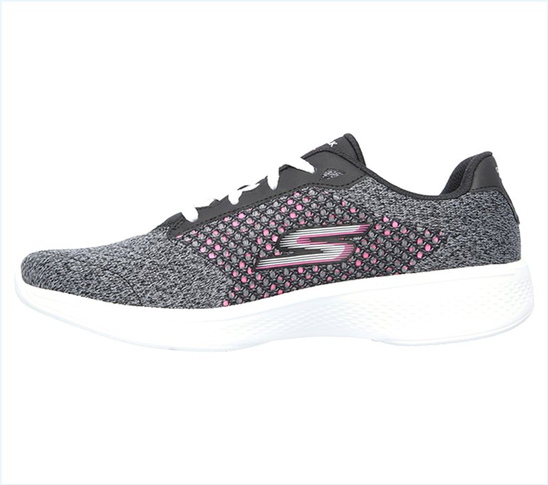  Women GOwalk 4 - Exceed Black/Hot Pink