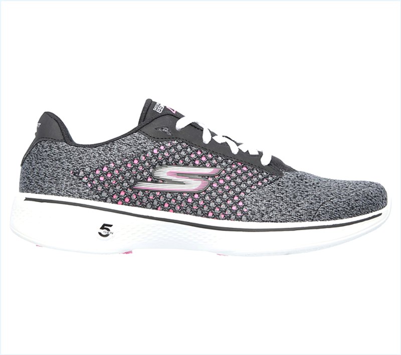  Women GOwalk 4 - Exceed Black/Hot Pink