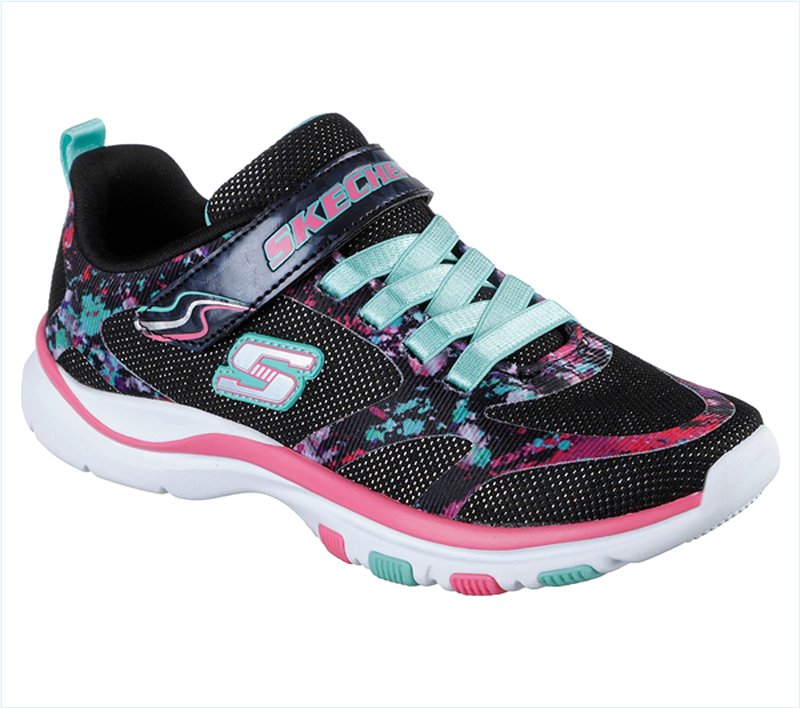  Girls Trainer Lite - Bright Racer Black/Multi